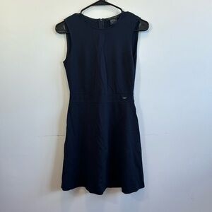 Armani Exchange women’s navy blue sleeveless dress